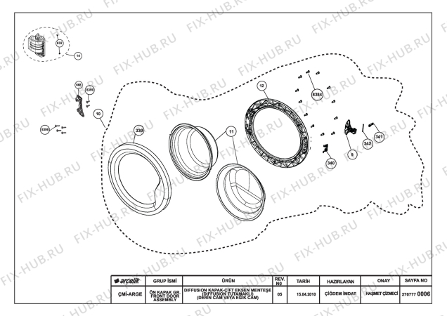 Схема №1 BEKO WMD 56120 (7127781100) с изображением Инструкция по обслуживанию для стиральной машины Beko 2810540749