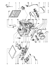 Схема №1 AWG 727 с изображением Кнопка, ручка переключения для стиральной машины Whirlpool 481941258279