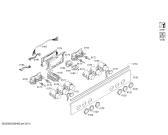 Схема №2 HE317GTS0 с изображением Панель управления для плиты (духовки) Siemens 11020836