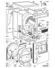 Схема №1 AWL210 с изображением Обшивка для электросушки Whirlpool 481245219714