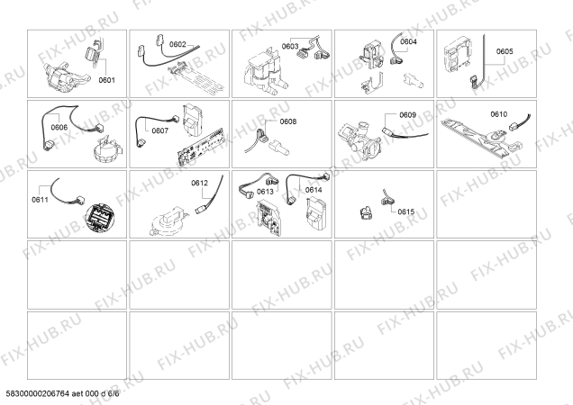 Взрыв-схема стиральной машины Bosch WAT28542NL - Схема узла 06
