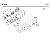 Схема №1 4VE529B VE529 с изображением Панель управления для посудомойки Bosch 00354587