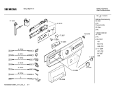 Схема №1 WXL1062TR SIWAMAT XL 1062 с изображением Панель управления для стиральной машины Siemens 00439495