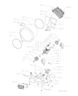 Схема №1 AZC 6571 с изображением Модуль (плата) для стиральной машины Whirlpool 481010580647