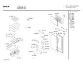 Схема №1 KSV3975 с изображением Панель для холодильника Bosch 00356541
