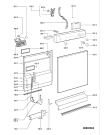 Схема №1 LPA 50 с изображением Микромодуль для посудомоечной машины Whirlpool 481221838203