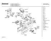 Схема №1 CW18300FG CW1830 с изображением Панель для стиралки Bosch 00270547