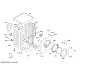 Схема №2 WAE20261IL с изображением Крышка для стиралки Bosch 00685167