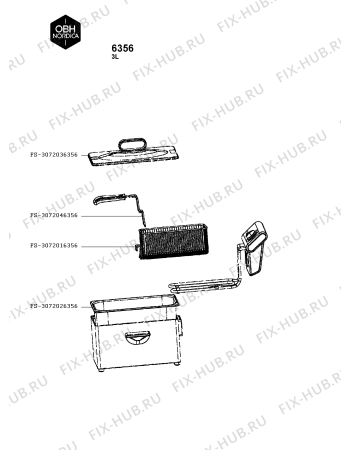 Схема №1 6356 с изображением Крышка для электротостера Seb FS-3072036356