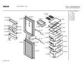 Схема №1 KGU32190 с изображением Дверь для холодильной камеры Bosch 00239512