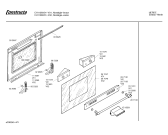 Схема №2 CH11360 с изображением Панель для духового шкафа Bosch 00287044