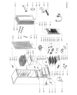 Схема №1 ARF 242/G с изображением Клавиша для холодильника Whirlpool 481941340018
