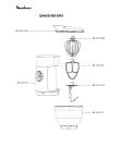 Схема №1 QA503DB1/6R0 с изображением Наконечник для электрокомбайна Moulinex MS-650205