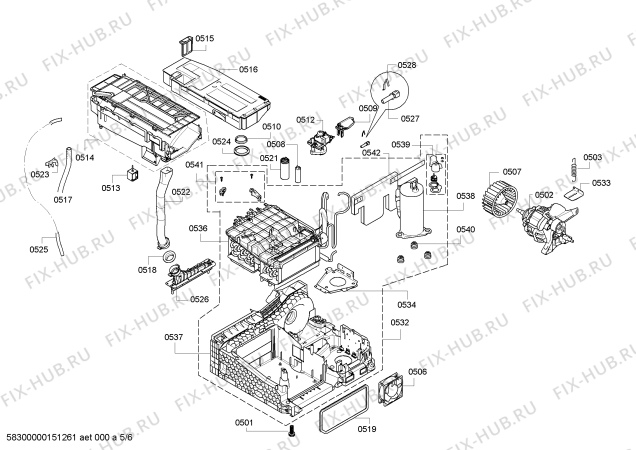 Схема №1 WTW86360IT с изображением Панель управления для сушилки Bosch 00704230
