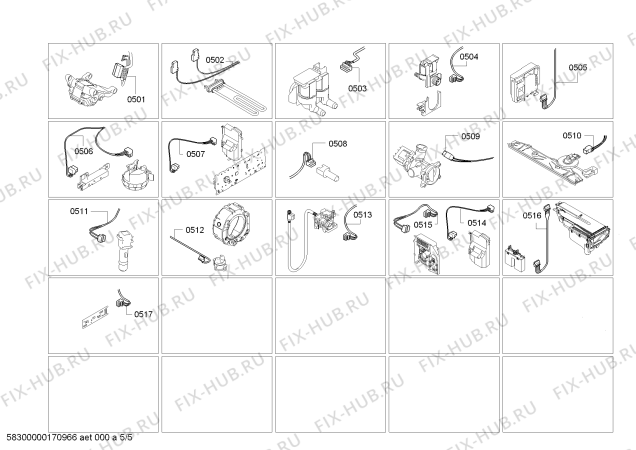 Схема №1 WAY32892 HomeProfessional INTELLIGENTES MADE IN GERMANY с изображением Дисплейный модуль запрограммирован для стиралки Bosch 11011527