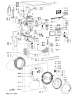 Схема №2 WA 9797 с изображением Декоративная панель для стиральной машины Whirlpool 481245311083