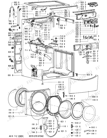 Схема №1 079 WT-BL с изображением Другое для стиральной машины Whirlpool 481221479257