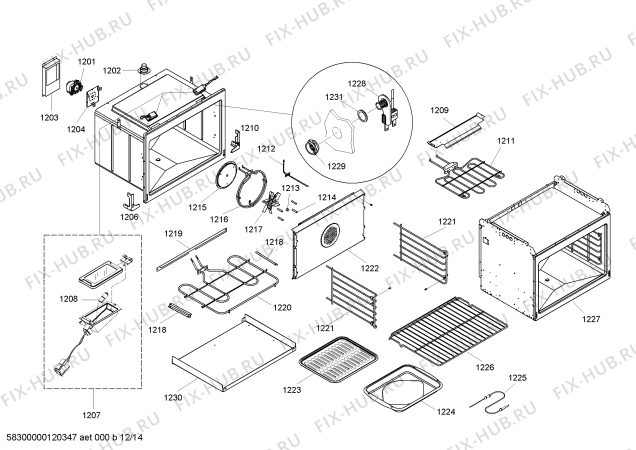 Схема №1 SEMW302BB с изображением Титульный лист для плиты (духовки) Bosch 00241956
