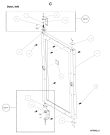 Схема №1 AFO 395 с изображением Запчасть для составляющей Whirlpool 482000001354