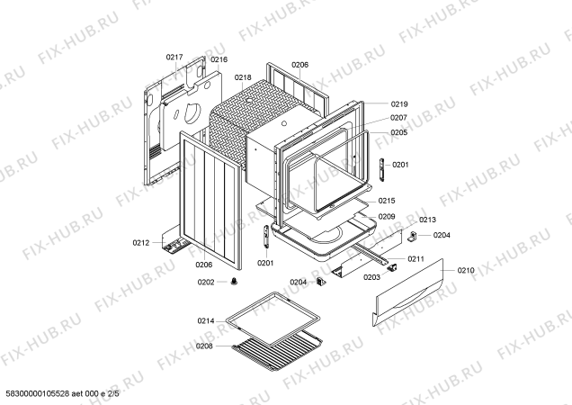 Схема №1 HSS122020I с изображением Стеклокерамика для плиты (духовки) Bosch 00242571