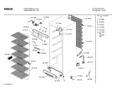 Схема №1 GSN325006X FB32 с изображением Дверь для холодильной камеры Bosch 00219971