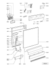 Схема №1 GSFP 2159/1 WS с изображением Микромодуль для посудомоечной машины Whirlpool 481221470013