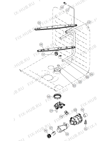 Схема №3 D3900 Prof AU   -Titanium (900001371, DW20.C) с изображением Микромодуль для электропосудомоечной машины Gorenje 424419