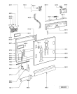 Схема №1 ADL 558 -n.prod. с изображением Сенсорная панель для электропосудомоечной машины Whirlpool 481245373595