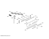 Схема №1 P1HSB31322 с изображением Ручка управления духовкой для плиты (духовки) Bosch 00623659