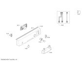 Схема №2 SPS40E42EU с изображением Силовой модуль запрограммированный для посудомойки Bosch 00659079