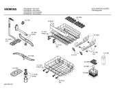 Схема №1 SF55260 с изображением Вкладыш в панель для электропосудомоечной машины Siemens 00357203