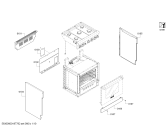 Схема №1 PRD305PH Thermador с изображением Вставная полка для плиты (духовки) Bosch 00772610