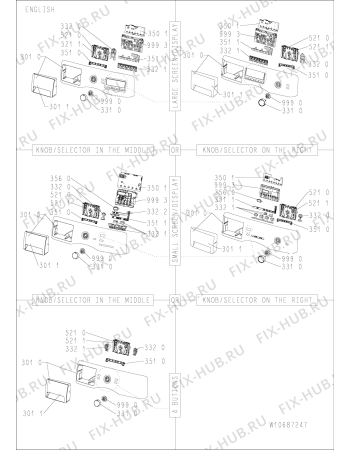 Схема №1 TK UNIQ 85 A++ BW с изображением Микромодуль для стиралки Whirlpool 481010724179