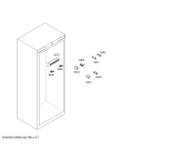 Схема №1 CIR30MIER1 K 1801 SF с изображением Внешняя дверь для холодильной камеры Bosch 00247877