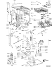 Схема №1 ADG 8980 с изображением Обшивка для электропосудомоечной машины Whirlpool 480140101682
