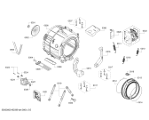 Схема №1 WAT24468IN с изображением Панель управления для стиральной машины Bosch 11011661