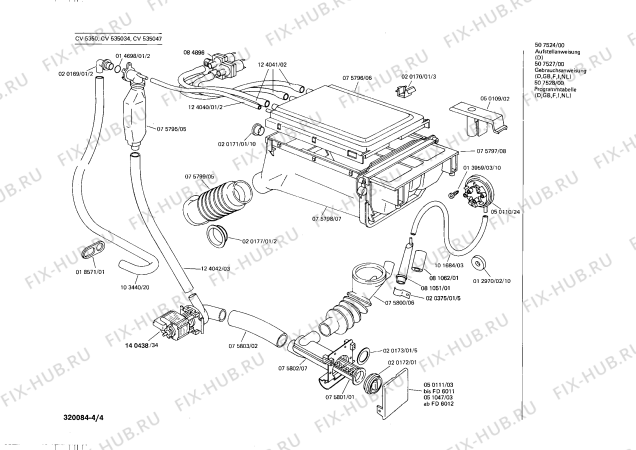 Схема №1 WV263052 SIWAMAT 263 с изображением Мотор для стиралки Bosch 00131080
