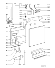 Схема №1 ADP 5778 IX с изображением Панель для посудомоечной машины Whirlpool 480140101476