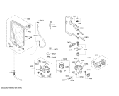 Схема №1 SN456S00IE с изображением Изоляционная поверхность для посудомоечной машины Bosch 00775479