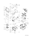 Схема №1 AKZ497IX (F092577) с изображением Наставление для духового шкафа Indesit C00371891