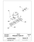 Схема №2 FS225300 (7501020060) с изображением Микрокомпрессор для холодильной камеры Beko 4618570100