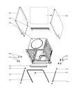 Схема №1 ADGU 862 IX с изображением Ручка для посудомоечной машины Whirlpool 482000018859