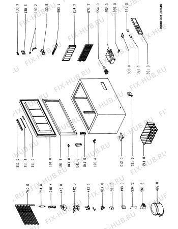 Схема №1 S 25/04/G с изображением Электромотор для холодильника Whirlpool 481936118382