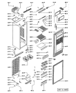 Схема №1 ART 312/BS/01 с изображением Элемент корпуса для холодильника Whirlpool 481946078041