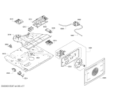 Схема №3 B85C64N0MC с изображением Модуль управления, незапрограммированный для плиты (духовки) Bosch 00657702