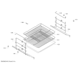 Схема №3 B57CR23N0B с изображением Телескопические направляющие для духового шкафа Bosch 11020675