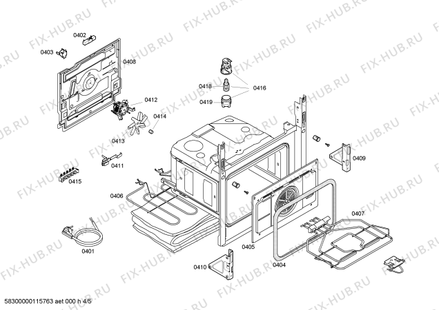 Схема №1 HSG312020F с изображением Столешница для плиты (духовки) Bosch 00243772