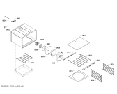 Схема №2 PRD304EG Thermador с изображением Держатель для плиты (духовки) Bosch 00685379