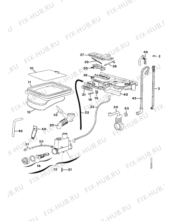 Схема №1 LAV47270 с изображением Инструкция по обслуживанию для стиральной машины Aeg 1297563015