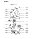 Схема №1 RB8078R1/410 с изображением Моторчик для электропылесоса Rowenta RS-RB9619